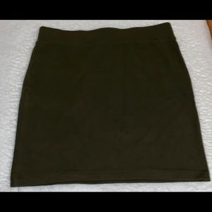 Forever 21 Green Mini Skirt